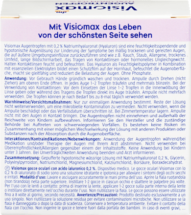 Augentropfen mit 0,2% Hyaluron, ohne Konservierungsmittel (15x0,4 ml), 6 ml