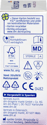 Augentropfen mit 0,3% Hyaluron, ohne Konservierungsmittel, 10 ml