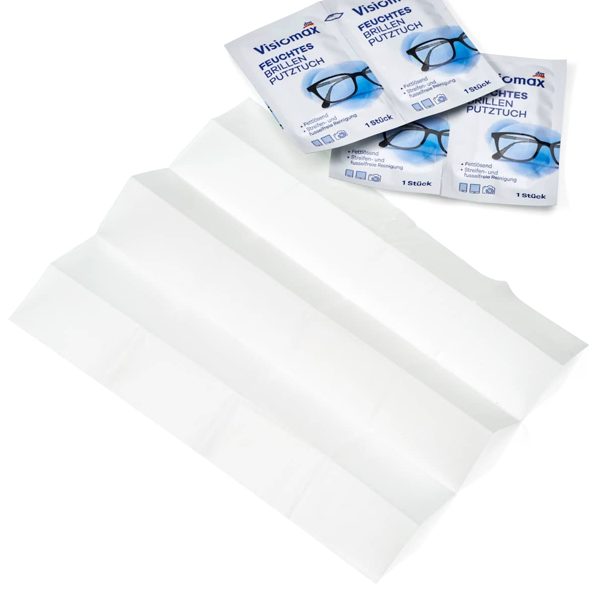 Visiomax Brillenputztücher feucht, 52 St