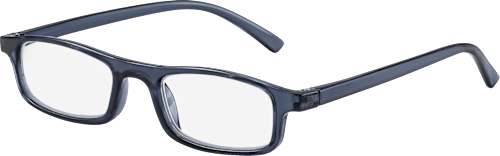 Fertig-Lesebrille blau/transparent +2,50, 1 St VISIOMAX
