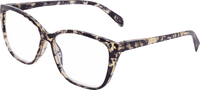 Fertig-Lesebrille Cateye demi bunt +1,50, 1 St