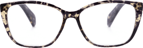 Fertig-Lesebrille Cateye demi bunt +2,00, 1 St