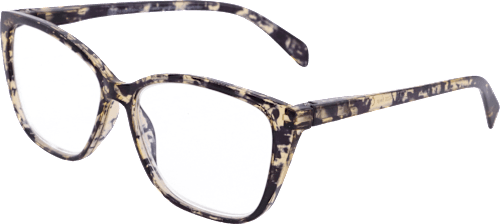 Fertig-Lesebrille Cateye demi bunt +3,50, 1 St