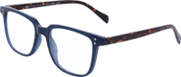Fertig-Lesebrille demi/dunkelblau +1,50, 1 St