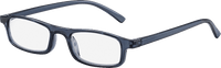 Fertig-Lesebrille grau/blau +2,00, 1 St