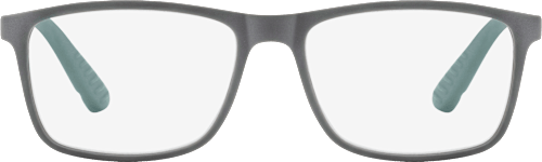 Fertig-Lesebrille grau/türkis +2,50, 1 St