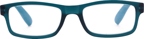Fertig-Lesebrille grün/petrol +3,50, 1 St