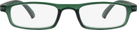 Fertig-Lesebrille matt grün transparent +1,50, 1 St