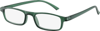 Fertig-Lesebrille matt grün transparent +2,00, 1 St
