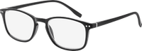 Fertig-Lesebrille matt schwarz +2,00, 1 St