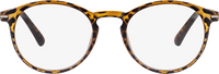 Fertig-Lesebrille matt transparent demi braun +3,50, 1 St
