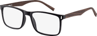 Fertig-Lesebrille mattschwarz/braun +3,00, 1 St