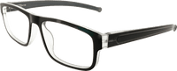 Fertig-Lesebrille schwarz/grau +2,50, 1 St VISIOMAX