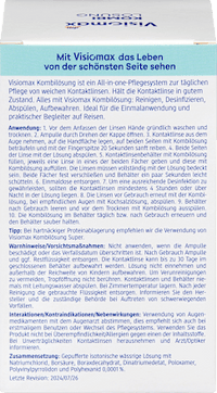 Kombilösung Einmaldosis für weiche Kontaktlinsen, mit Kontaktlinsenbehälter (15x10 ml)