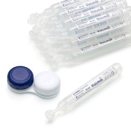 Kombilösung Einmaldosis für weiche Kontaktlinsen, mit Kontaktlinsenbehälter (15x10 ml)