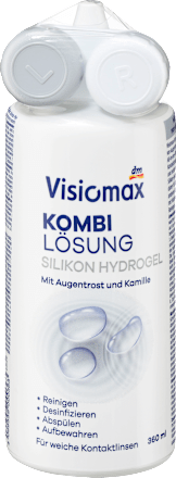 Kombilösung Silikon Hydrogel mit Augentrost und Kamille, 360 ml