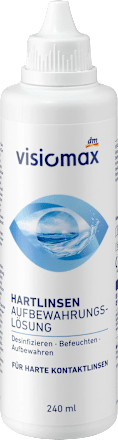 Kontaktlinsen-Pflegemittel Hartlinsen-Aufbewahrungslösung, 240 ml VISIOMAX