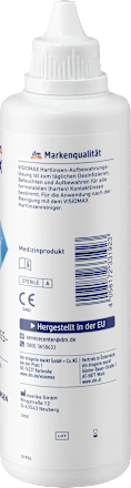 Kontaktlinsen-Pflegemittel Hartlinsen-Aufbewahrungslösung, 240 ml VISIOMAX
