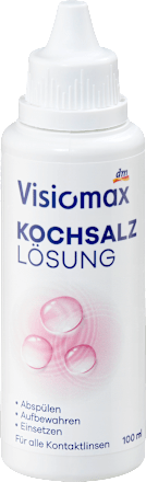 Kontaktlinsen-Pflegemittel Kochsalzlösung, Reisegröße, 100 ml