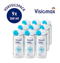 Kontaktlinsen-Pflegemittel Kombilösung (9x360 ml), Vorteilspack, 3.240 ml