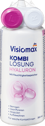 Kontaktlinsen-Pflegemittel Kombilösung mit Hyaluron, 360 ml