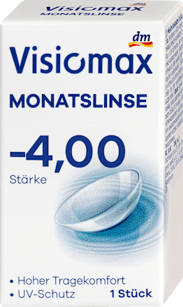 Maandlens, dioptrie -4,00, 1 stuk