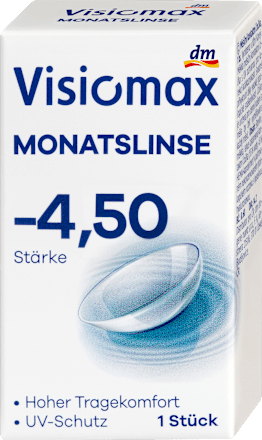 Maandlens, dioptrie -4,50, 1 stuk