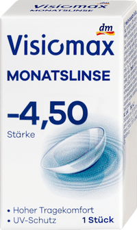 Maandlens, dioptrie -4,50, 1 stuk