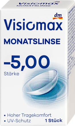 Maandlens, dioptrie -5,00, 1 stuk