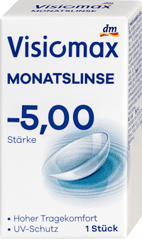 Maandlens, dioptrie -5,00, 1 stuk