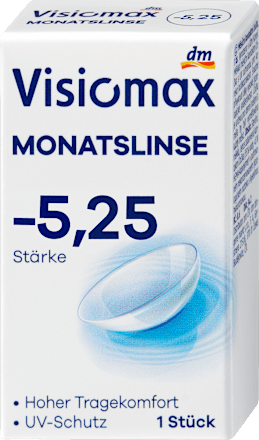 Monatslinse Dioptrie -5,25 (6x1 Stück), Vorteilspack, 6 St