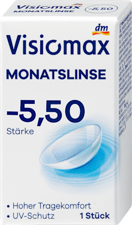 Monatslinse Dioptrie -5,50 (6x1 Stück), Vorteilspack, 6 St