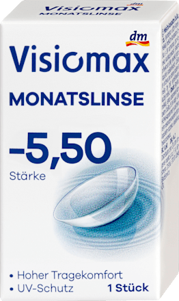 Maandlens, dioptrie -5,50, 1 stuk