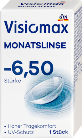 Maandlens, dioptrie -6,50, 1 stuk