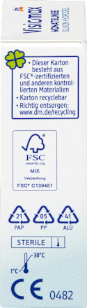 Silikon-Hydrogel Monatslinse Dioptrie -5,50 (6x1 Stück), Vorteilspack, 6 St
