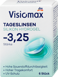 Siliconenhydrogel daglenzen dioptrie -3,25, 6 stuks