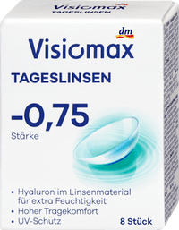 Daglenzen dioptrie -0,75, 8 stuks