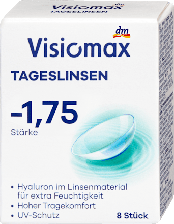 Daglenzen dioptrie -1,75, 8 stuks