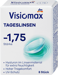 Tageslinsen Dioptrie -1,75, 8 St