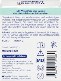 Daglenzen dioptrie -1,75, 8 stuks
