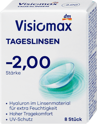 Tageslinsen Dioptrie -2,00 (6x8 Stück), Vorteilspack, 48 St