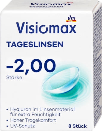 Daglenzen dioptrie -2.00, 8 stuks