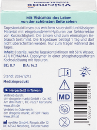 Daglenzen dioptrie -2.00, 8 stuks