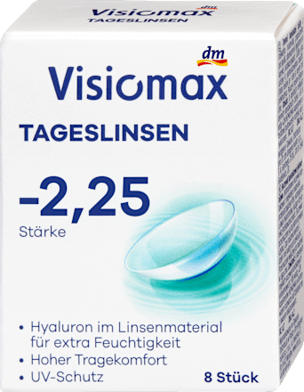 Daglenzen dioptrie -2,25, 8 stuks