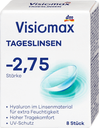 Daglenzen dioptrie -2,75, 8 stuks