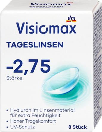 Daglenzen dioptrie -2,75, 8 stuks
