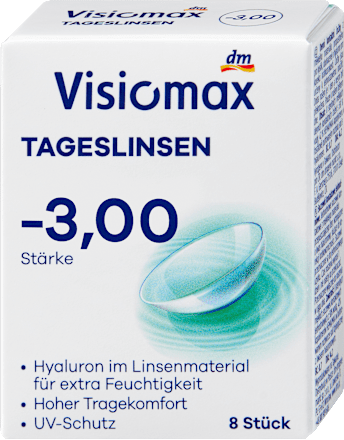 Tageslinsen Dioptrie -3,00 (6x8 Stück), Vorteilspack, 48 St