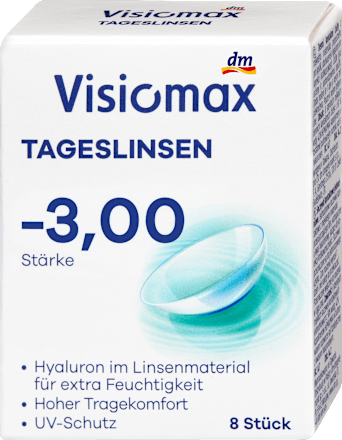 Daglenzen dioptrie -3.00, 8 stuks