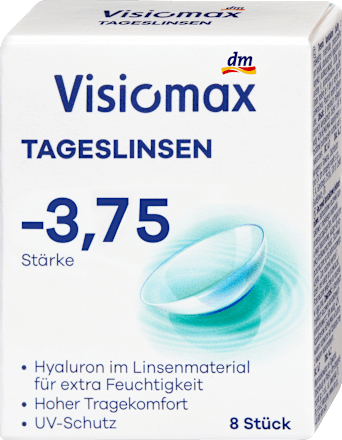 Daglenzen dioptrie -3,75, 8 stuks