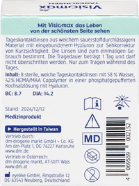 Daglenzen dioptrie -4.00, 8 stuks
